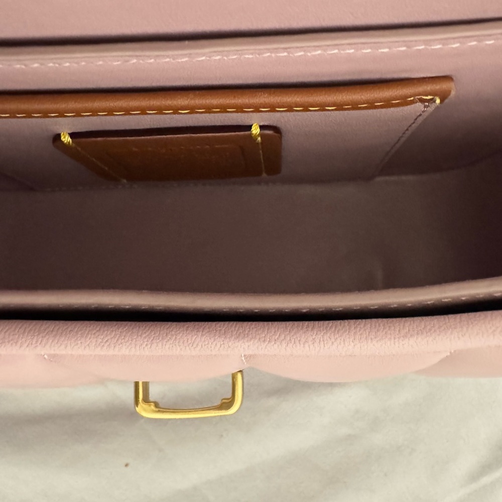 Coach Quilted Studio 19 Bag in Ice Purple - Picture 5 of 7